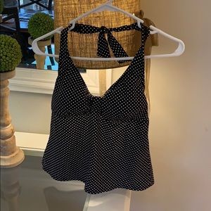 Lands End polka dot halter top! 💙